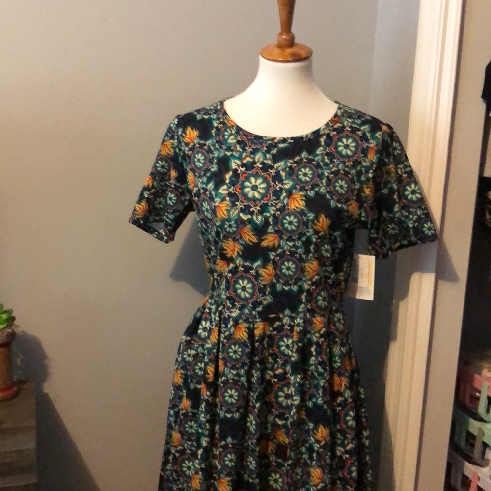 Stunning LuLaRoe Amelia Dress XL New